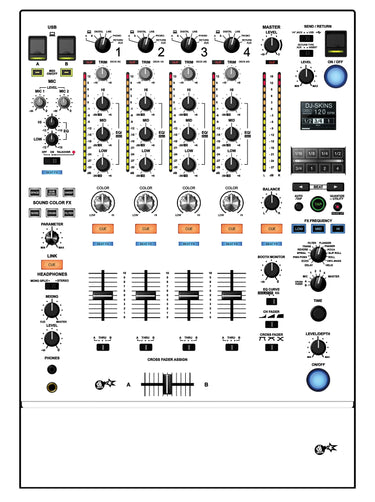 Pioneer DJ DJM 900 NEXUS 2 Skin White